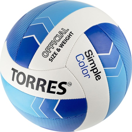 Купить Мяч волейбольный Torres Simple Color любительский р.5 в Александровске-Сахалинском 